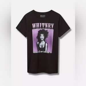 Torrid Whitney Houston Classic
Fit Cotton Crew Tee